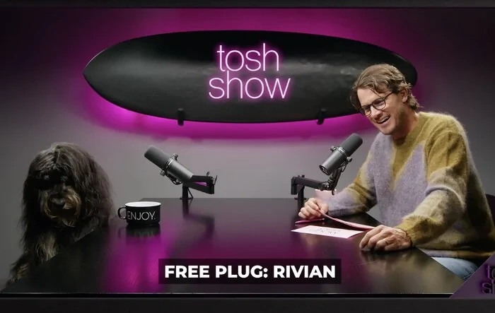 Daniel Tosh owns both R1S & R1T. Gives a free plug to Rivian on his podcast