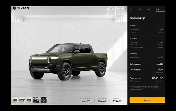 Rivian pricing has rolled back to "pre March 1" for previous order holders