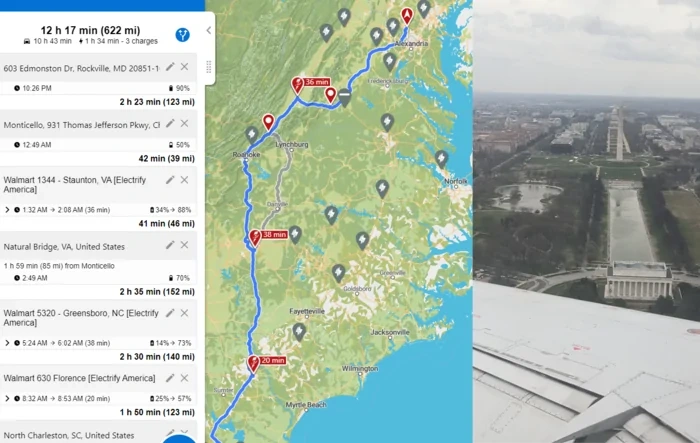 Rivian Road Trip: Washington DC to Charleston SC