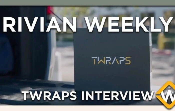 TWRAPS factory tour + interview from Rivian Weekly