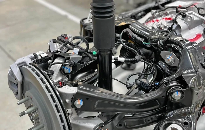 R2 rear suspension has "incredible ride quality and handling" says RJ Scaring with preview photos