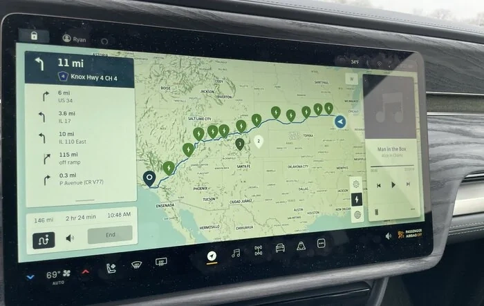 Road Trip from Illinois to California has begun.