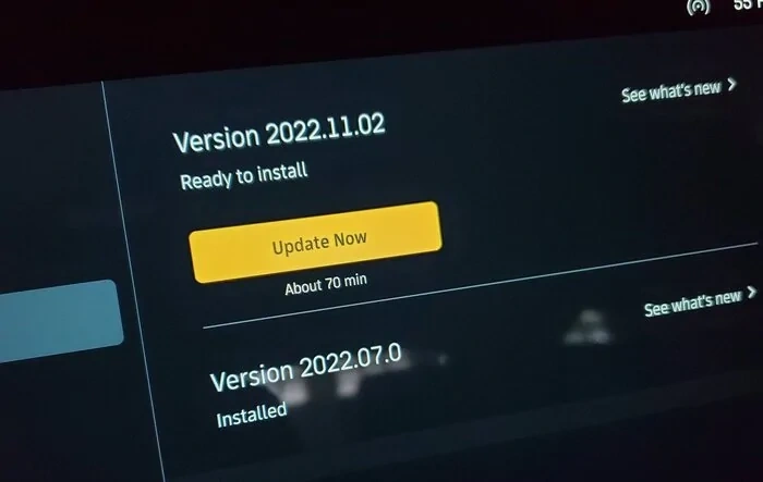 2022.11.2 OTA Software Update!