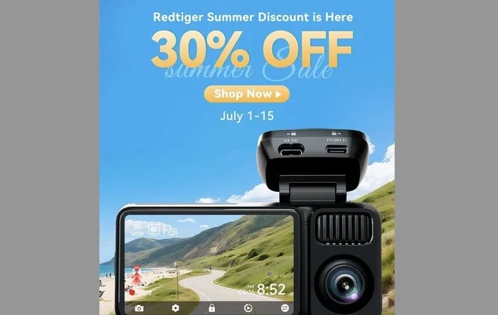How Do You Spend Independence Day Weekend? Redtiger Dash Cam Big July 4th Sale Starts Now!