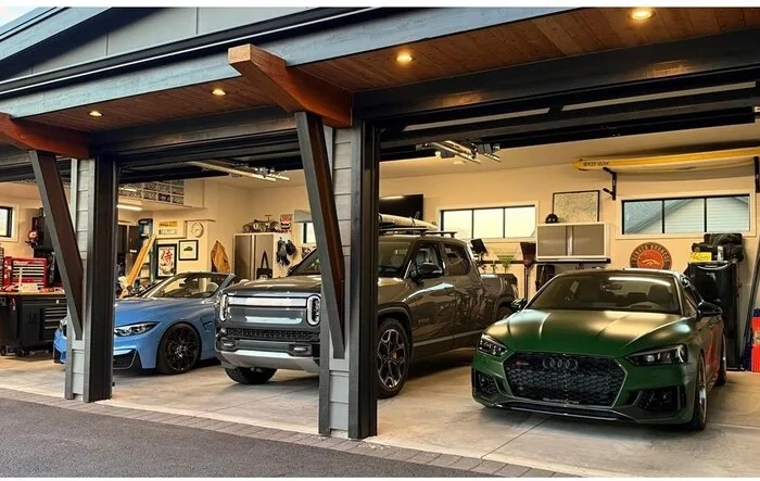 What do you park your Rivian next to?