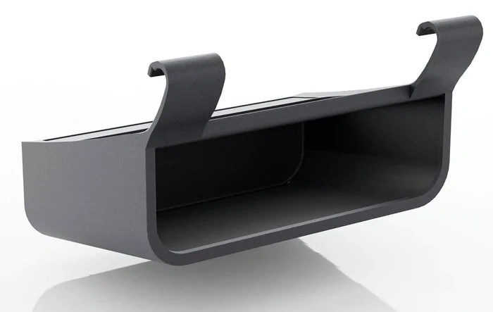 Under Screen Tray / Glovebox substitute - Perfect for sunglasses, by TWRAPS