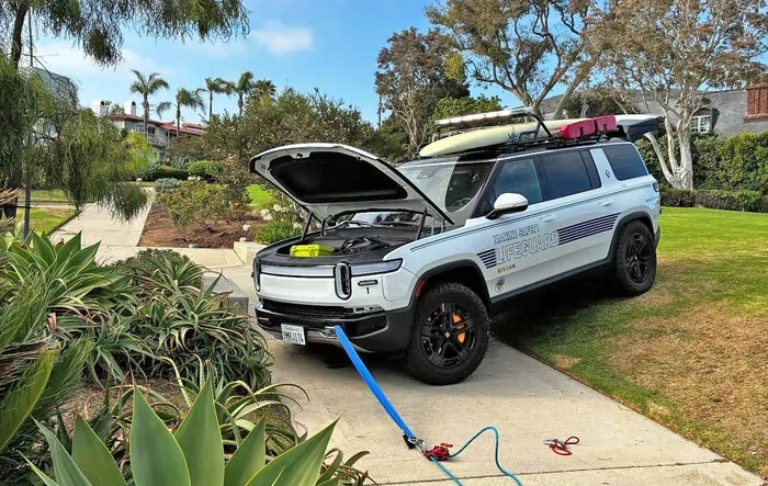 New function: rope anchor in actual cliff rescue (Laguna Beach Lifeguard R1S)
