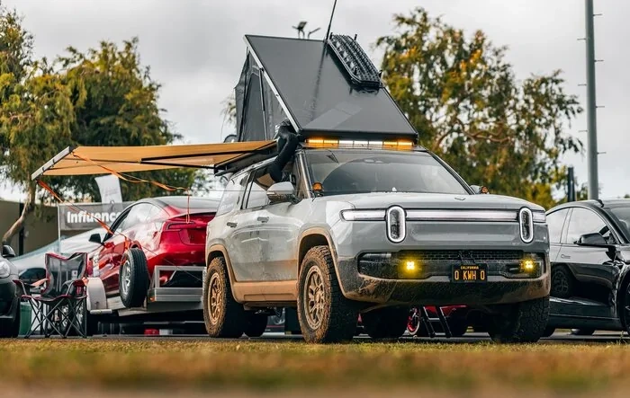 Limited Time: 20% Off Mars Aeroblade Rooftop Tent & Racks for Rivian R1S / R1T | Mars Adventure Gear