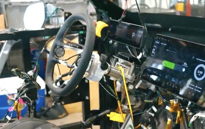 Steer-by-Wire SBW in development by Rivian!