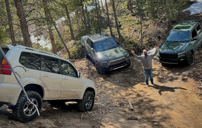 [Video] Out of Spec: Hitting The Trails For The First Time This Year With A Rivian R1T, Frontier Pro-4X, & Lexus GX!