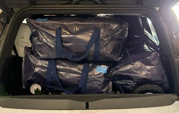 Loading a R1S with College Stuff