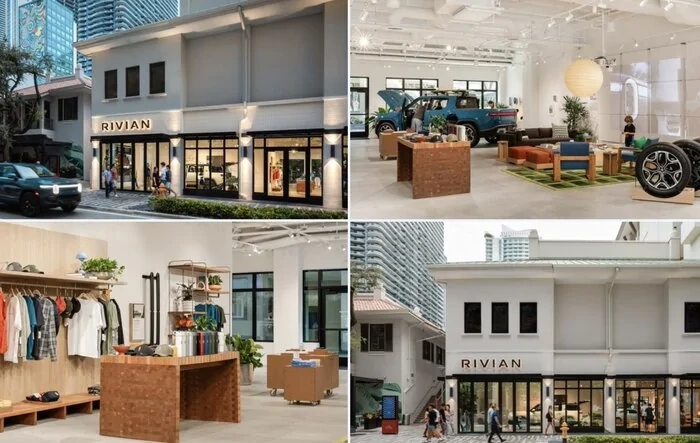 Miami Rivian Space at Mary Brickell Village is now open