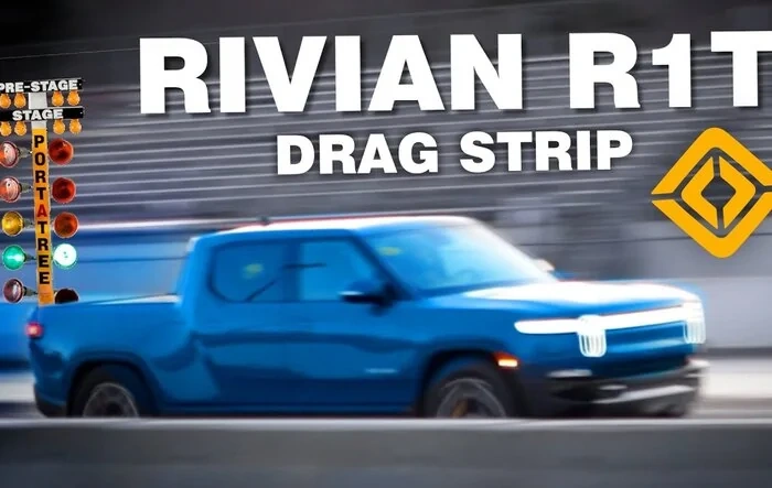 R1T at the (drag) races!