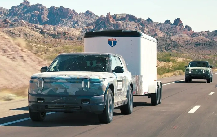 R2 Towing Trailer - Testing Photo