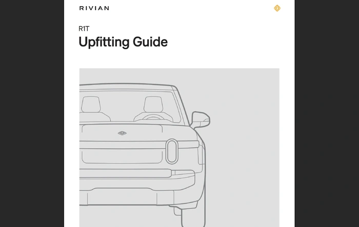 R1T Upfitting Guide