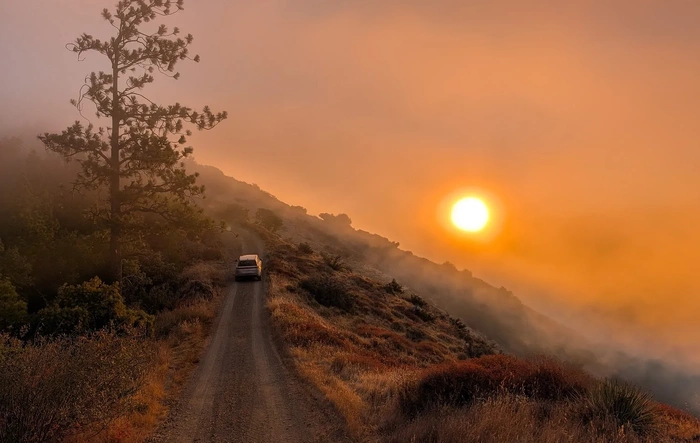 South Coast Ridge Road - Los Padres National Forest - California Central Coast