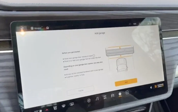 Garage UI demo video posted by RJ