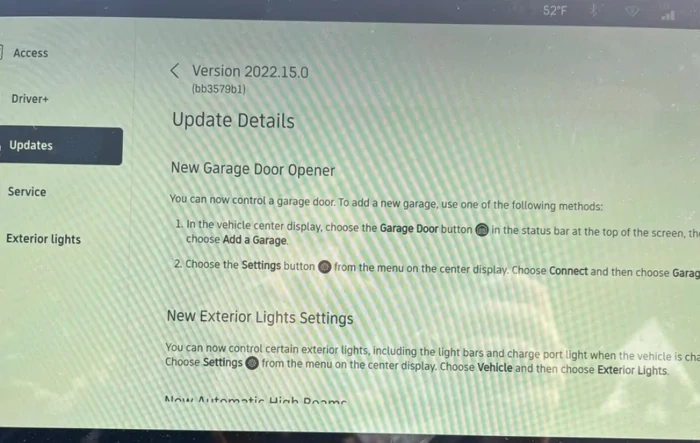 OTA Update 2022.15 Software Release Notes