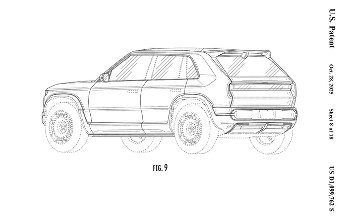 R3X exterior design patent approval