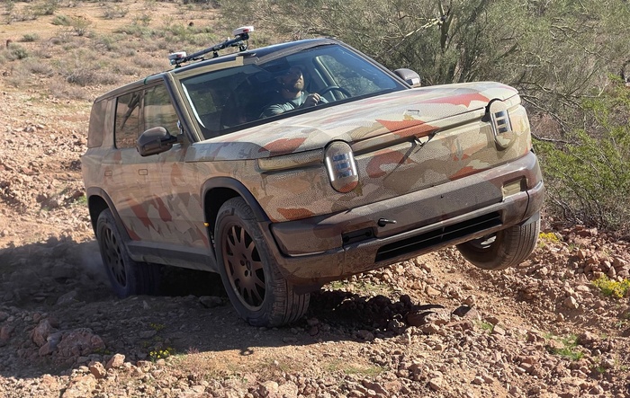 R2 prototypes off-road testing