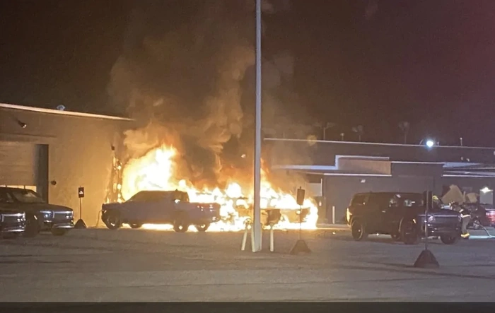 Franklin TN Service Center fire