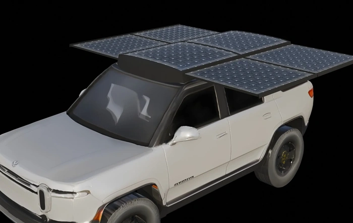 Solar Panels Top With Awnings for R1 by Solarrolla