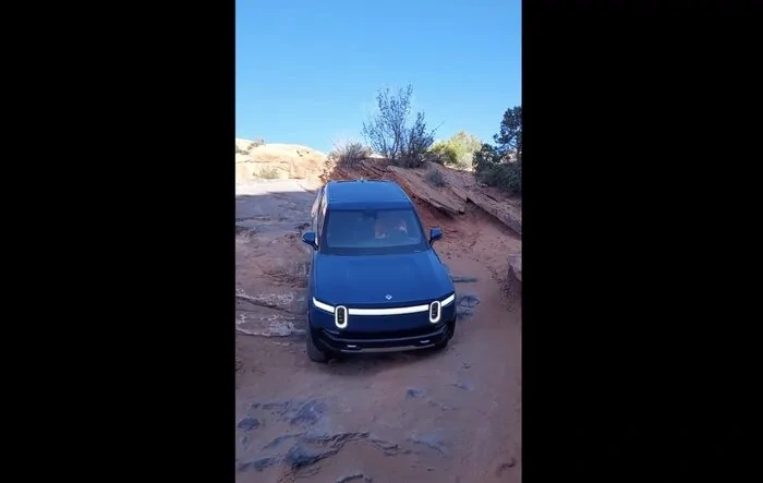 My R1T in Moab [Video]
