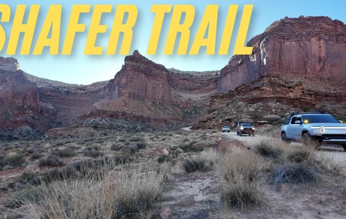 Exploring Shafer Trail in Moab, Utah (Video)
