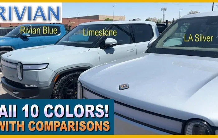 ALL 10 Rivian colors compared!