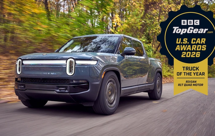 Truck of the Year: Rivian R1T Quad Motor (TopGear.com US Car Awards 2026)