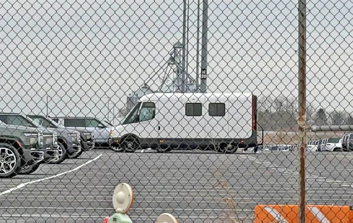 Rivian Commercial Van (RCV) gets windows!