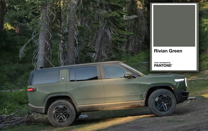 New RIVIAN GREEN Signature Color Revealed! 🌲