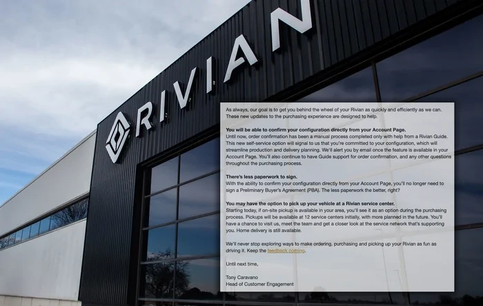 Email: "New improvements to the purchasing experience" (automating the process more)