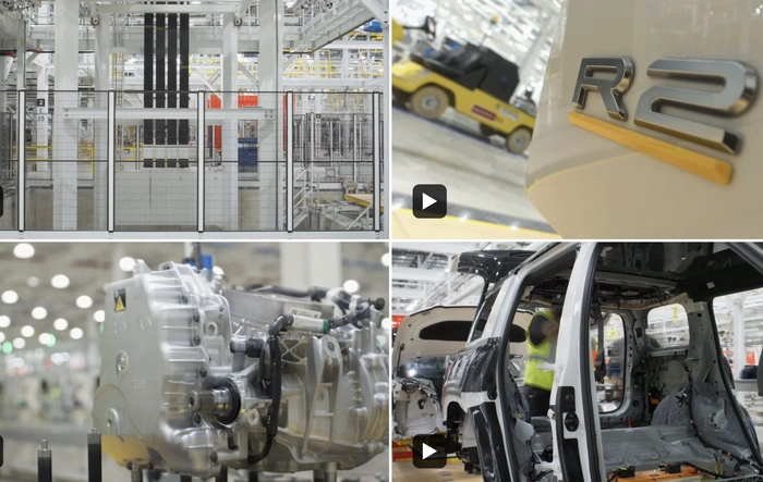 New official R2 videos: pre-production assembly / production at factory!