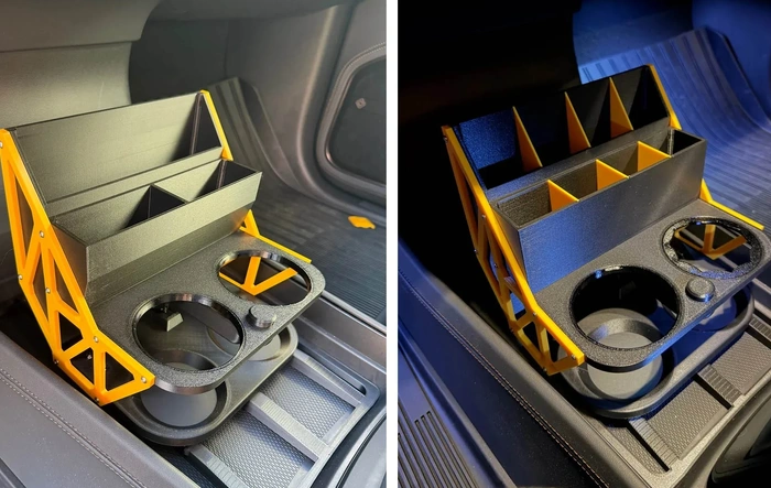 R1T / R1S Sliding Center Storage System (Gen 2) by JC310Designs