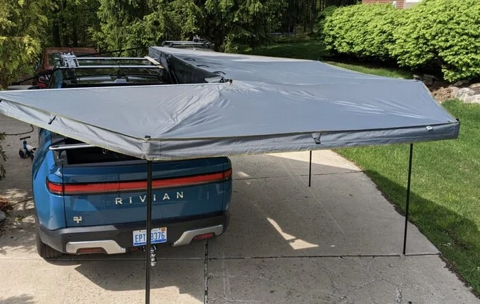 Overland Systems 270 degree awning installed