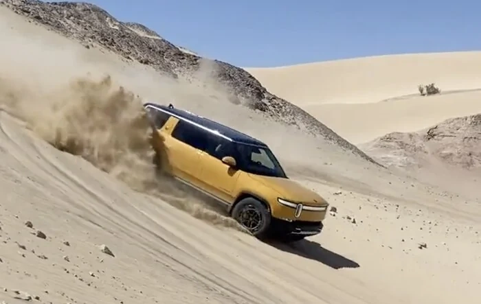 Introducing Rivian Soft Sand Mode - Demo on R1S