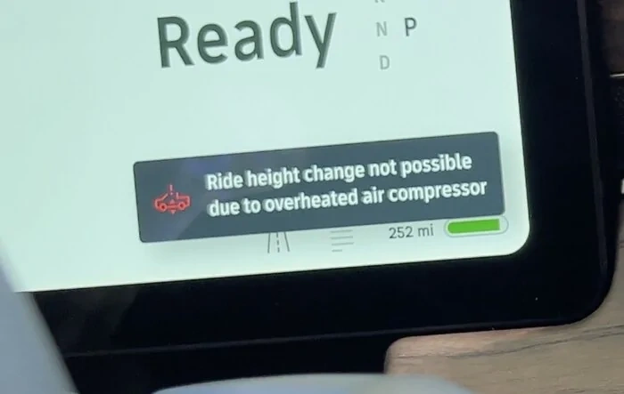 UPDATED 6/2 - Delivery day (Hello!) and Return day (Goodbye)  ... argh! "Ride height change not possible due to overheated air compressor"