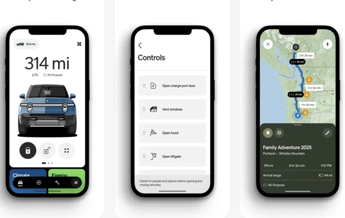 Rivian App 3.12.0 out for iOS