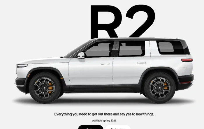 "Design Yours" link on R2 website