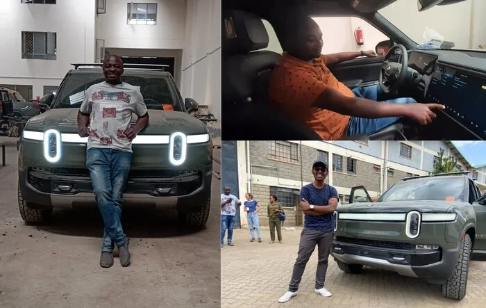 Several Rivian R1Ts spotted in Kenya