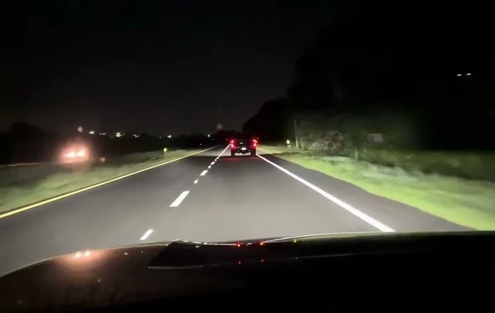 R2 Matrix Headlights in Action