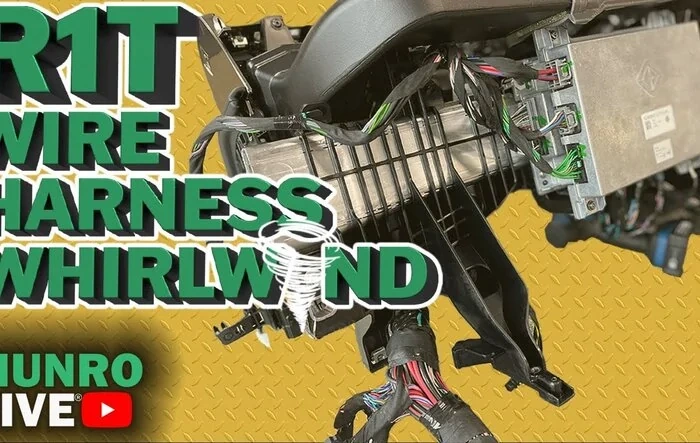 Rivian Wire Harness Video - Sandy Munro