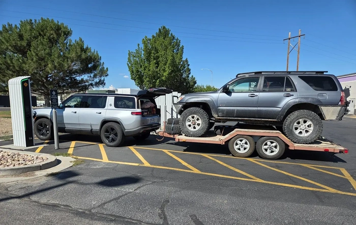 Towed my 4Runner rockcrawler 1800 miles from Colorado to the Rubicon trail and back