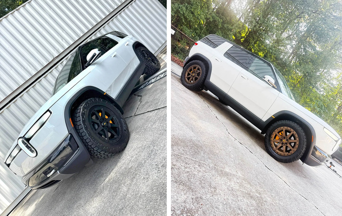 First Rivian R2 with Aftermarket Wheels!  Team 1EV R800 Wheels by EV Sportline