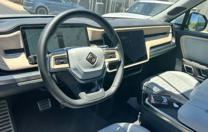 Photos: R1T with preproduction Ocean Coast interior