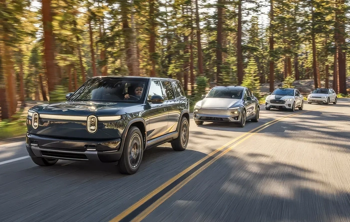 Tested! R2 vs. our favorite EV SUVs: Model Y, Ioniq 5, Mach-E --by MotorTrend