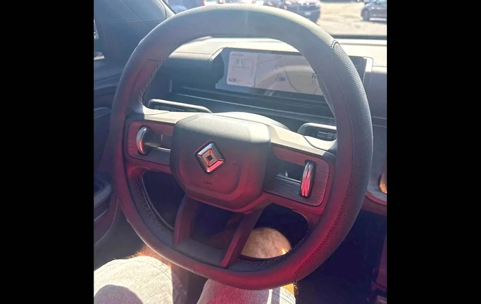 Flat Bottom (and Top) Steering Wheel Cover -- D-Shaped Steering Wheel