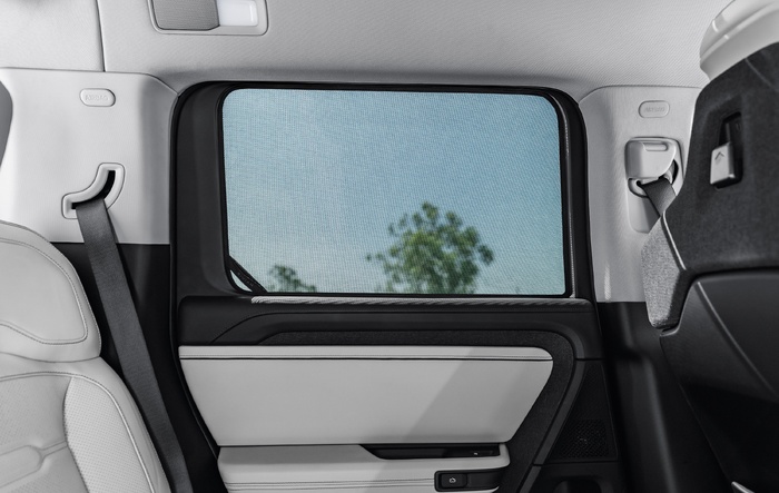 R2 Rear Sunshades now available in Rivian Gear Shop