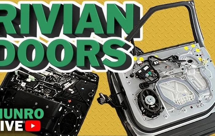 Rivian R1T Door Construction Analysis: Sandy Munro Live